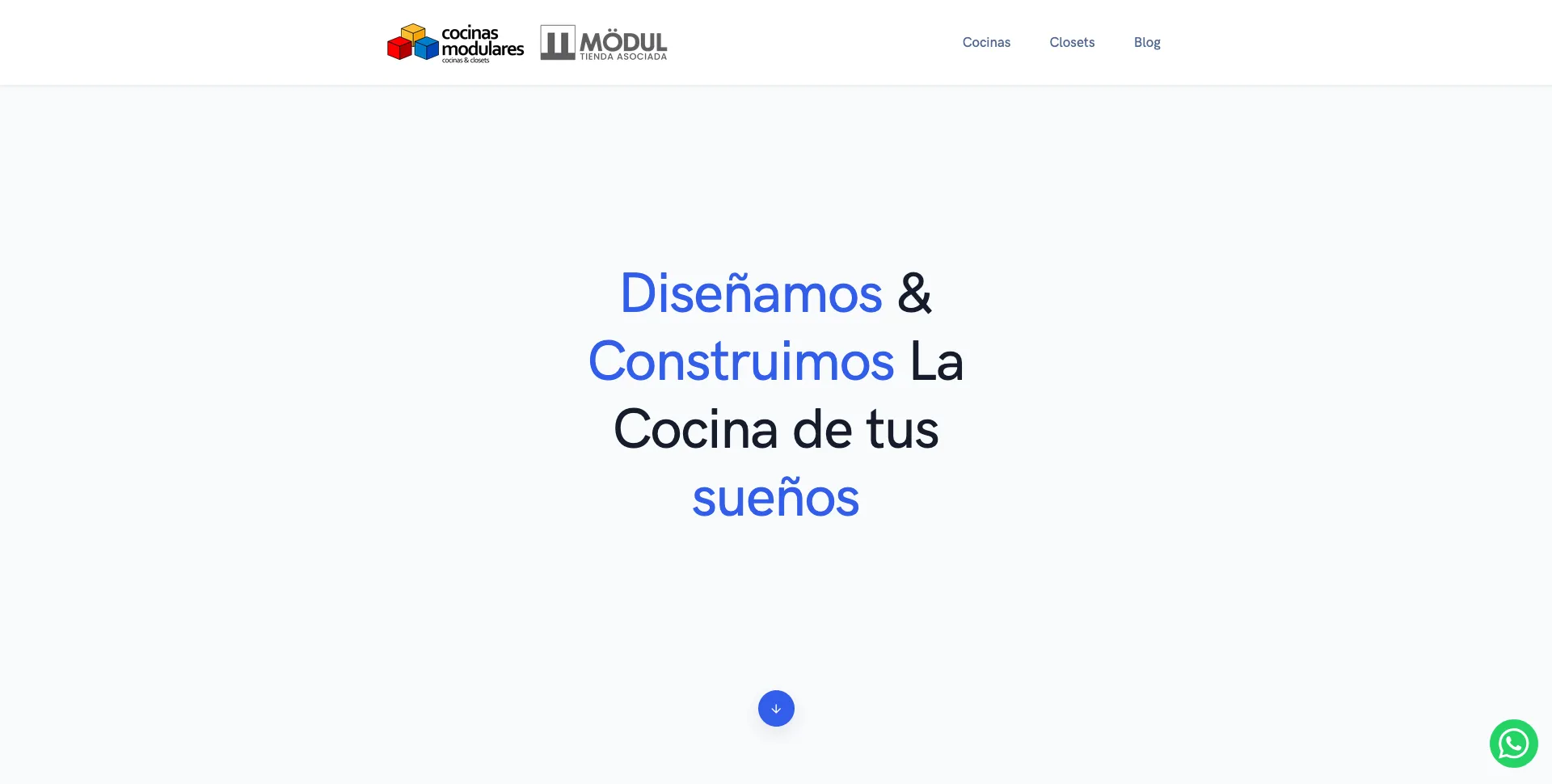 Imagen del proyecto: cocinasmodulares.com.mx