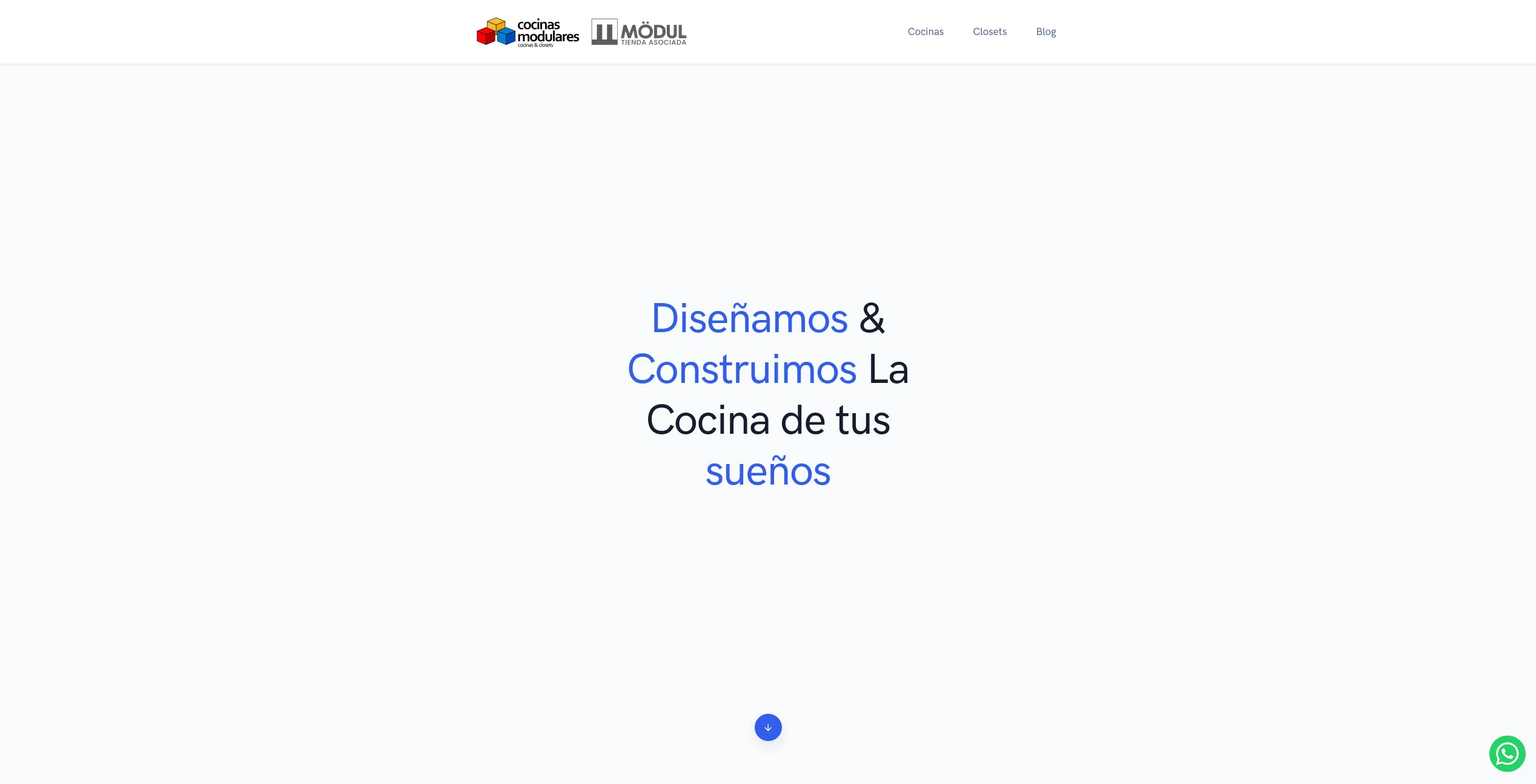 Imagen del proyecto: cocinasmodulares.com.mx